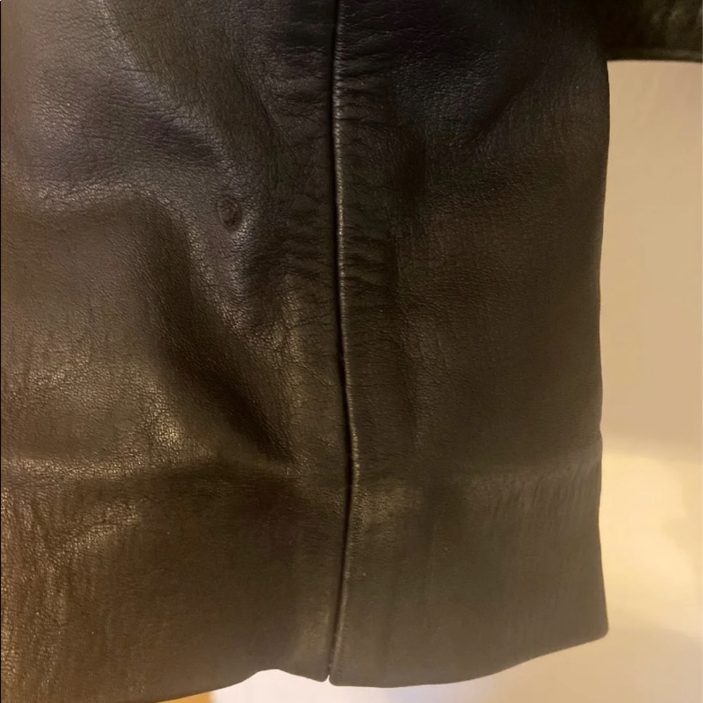 Leather jacket
